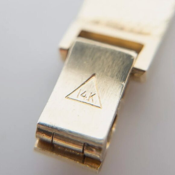 Vintage Women's Rolex 14k Gold Watch - Picture 5 of 5